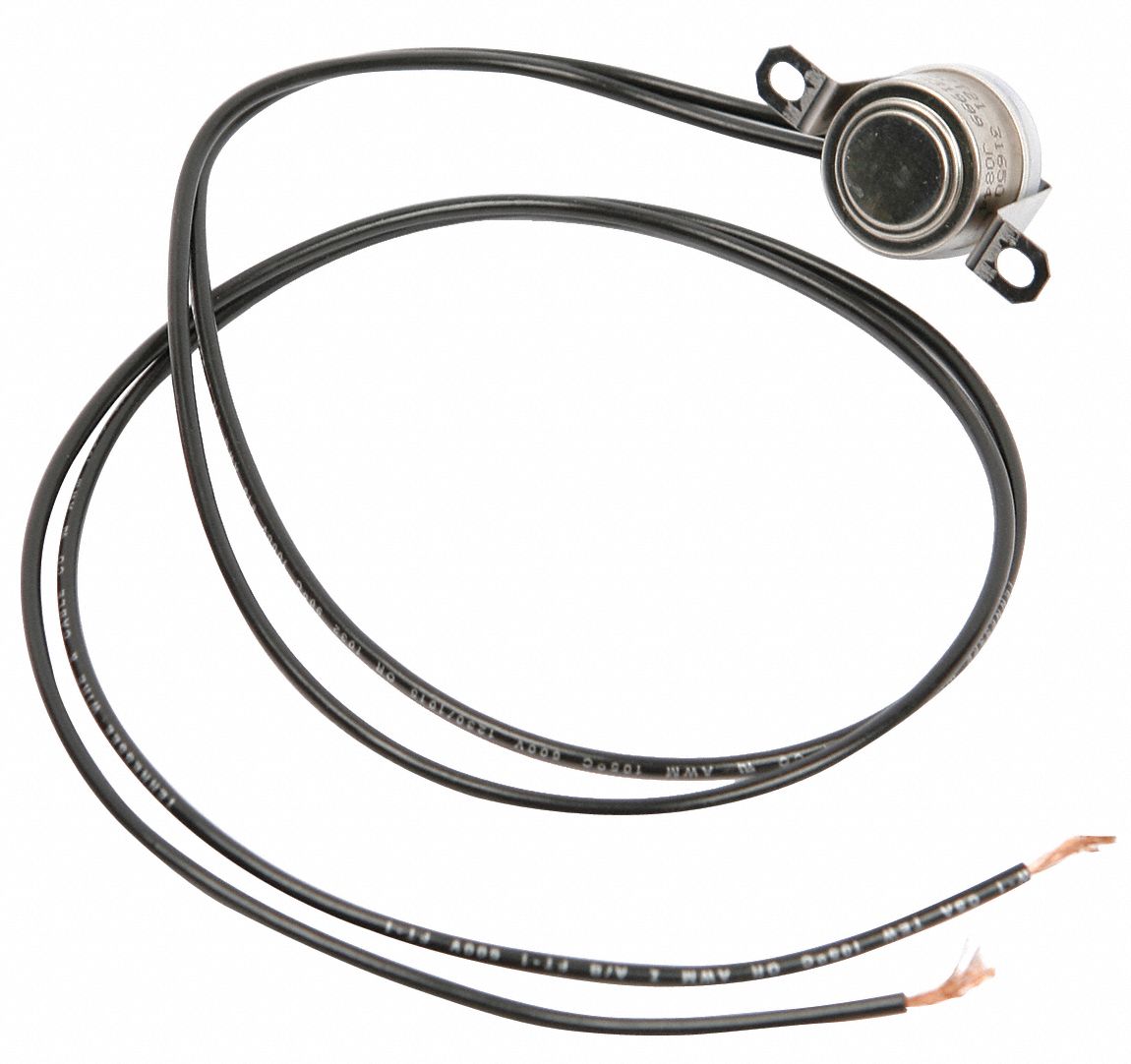Defrost Termination Switch: Fits True Brand, For Mfr. No. TWT-67F/T-24-GC/TWT-67F