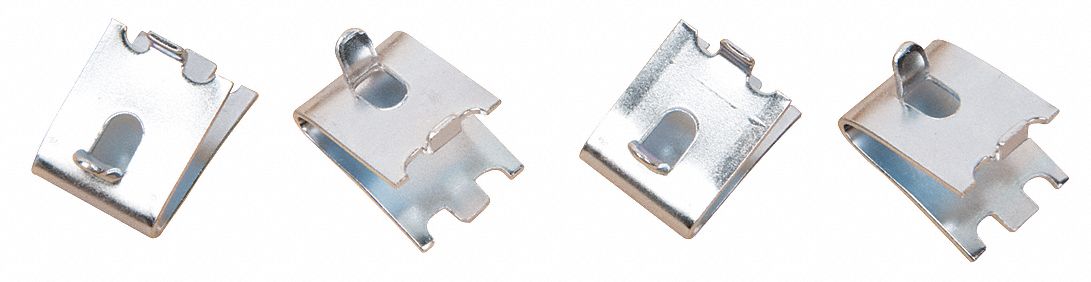 Shelf Clip Kit: Fits True Brand, For Mfr. No. T-23-2/TBB-24-48/TBB-4/TUC-67D-2, 4 PK