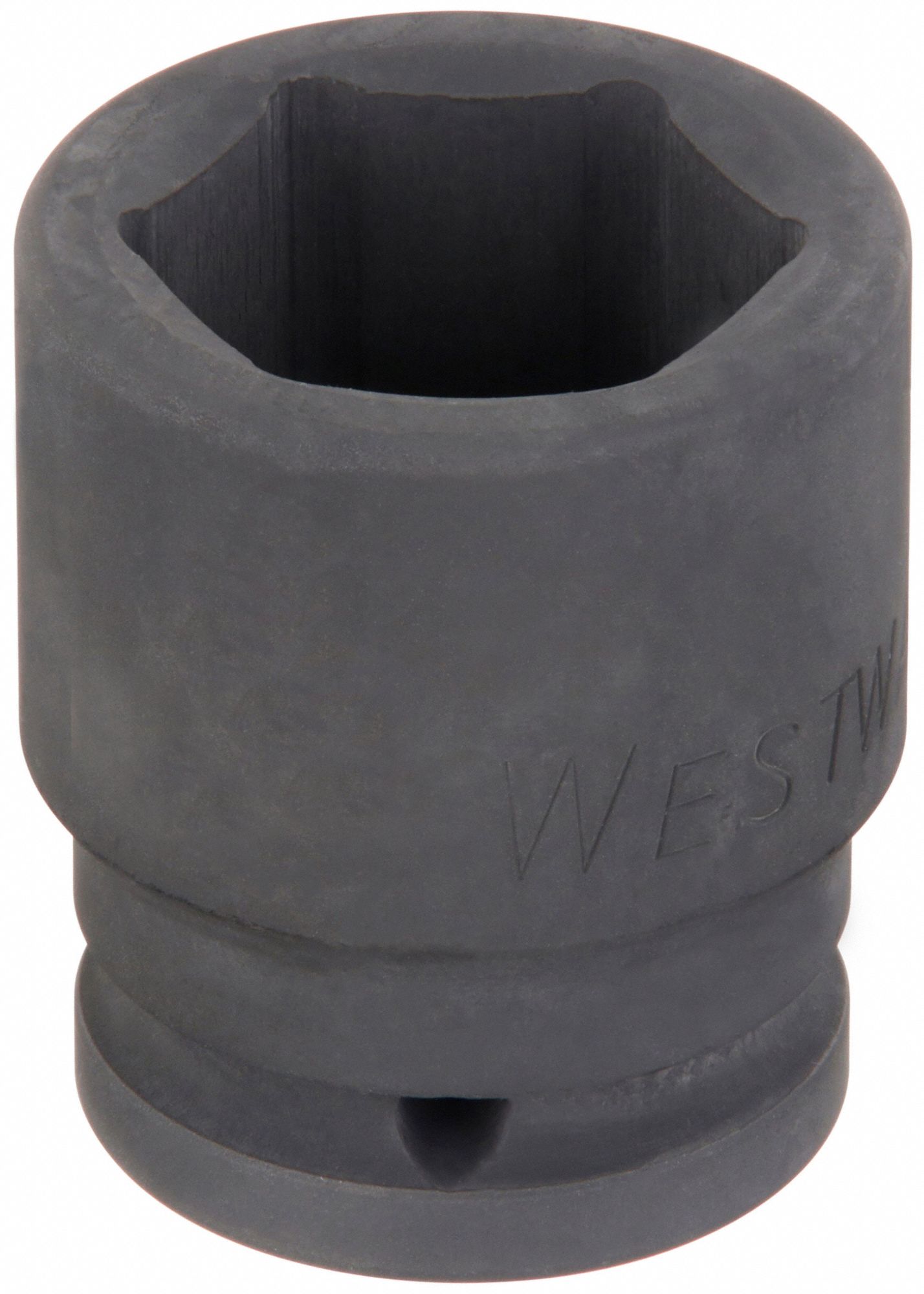 Impact Socket: 3/4 in Drive Size, Metric, 33 mm Socket Size, 6-Point, Std, Black Phosphate