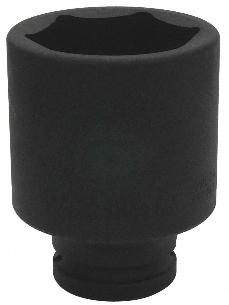 IMPACT SOCKET,3/4IN DR,2IN,6PTS