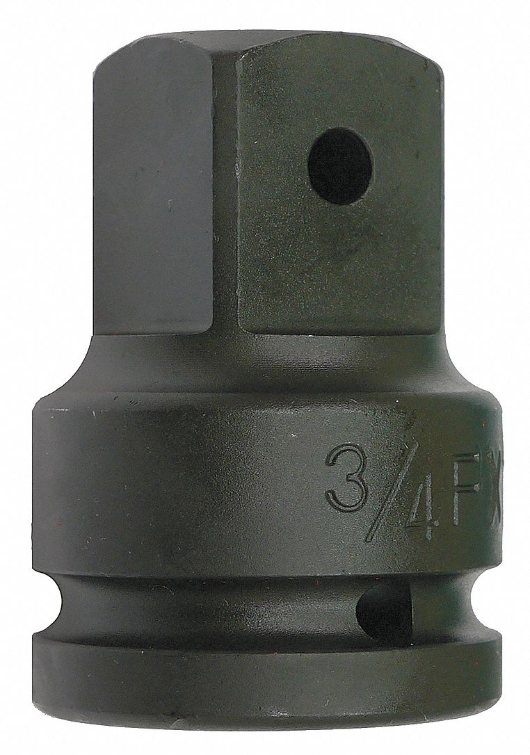 IMPACT SOCKET ADAPTER,3/4 X 1 IN DRIVE