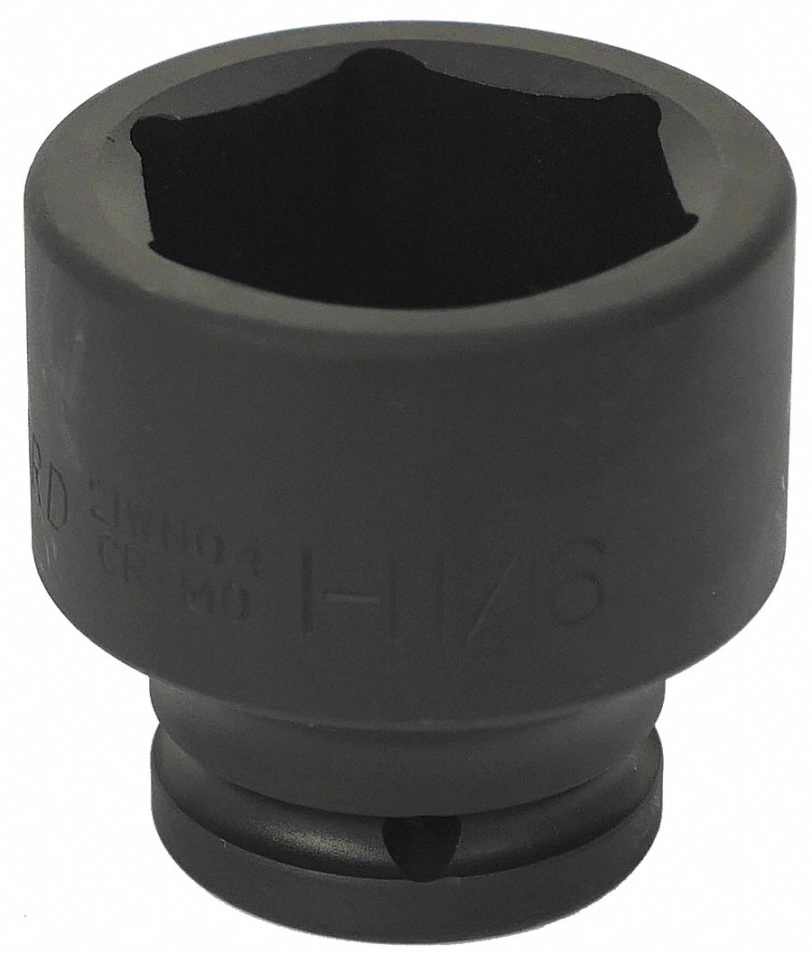 Impact Socket, Drive Size 3/4 in - Grainger