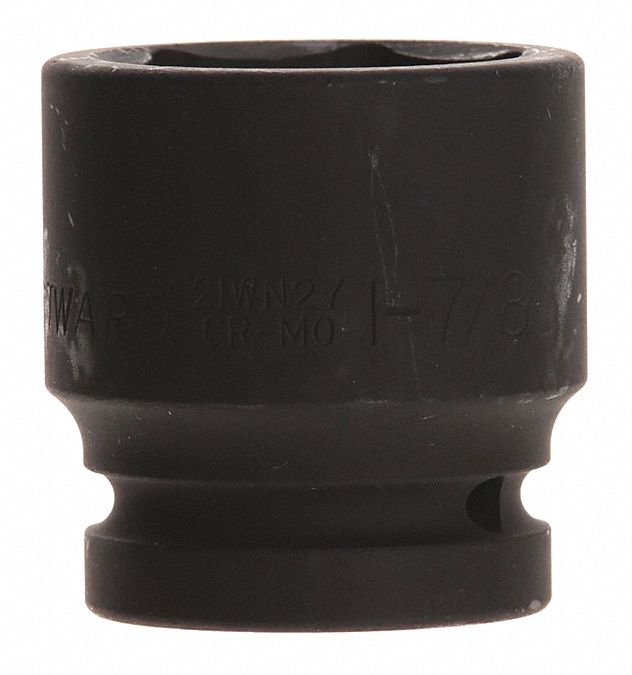 IMPACT SOCKET,1IN DR,1-7/8IN,6PTS