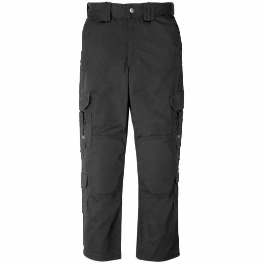 5 11 Tactical Ems Pants 32 In X 36 In Black 32 In Fits Waist Size 36 In Inseam 21x040 Grainger