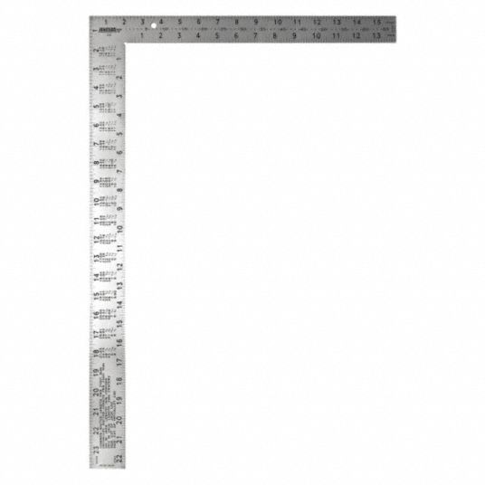 Johnson Level 16 in. x 24 in. Steel Framing Square CS9