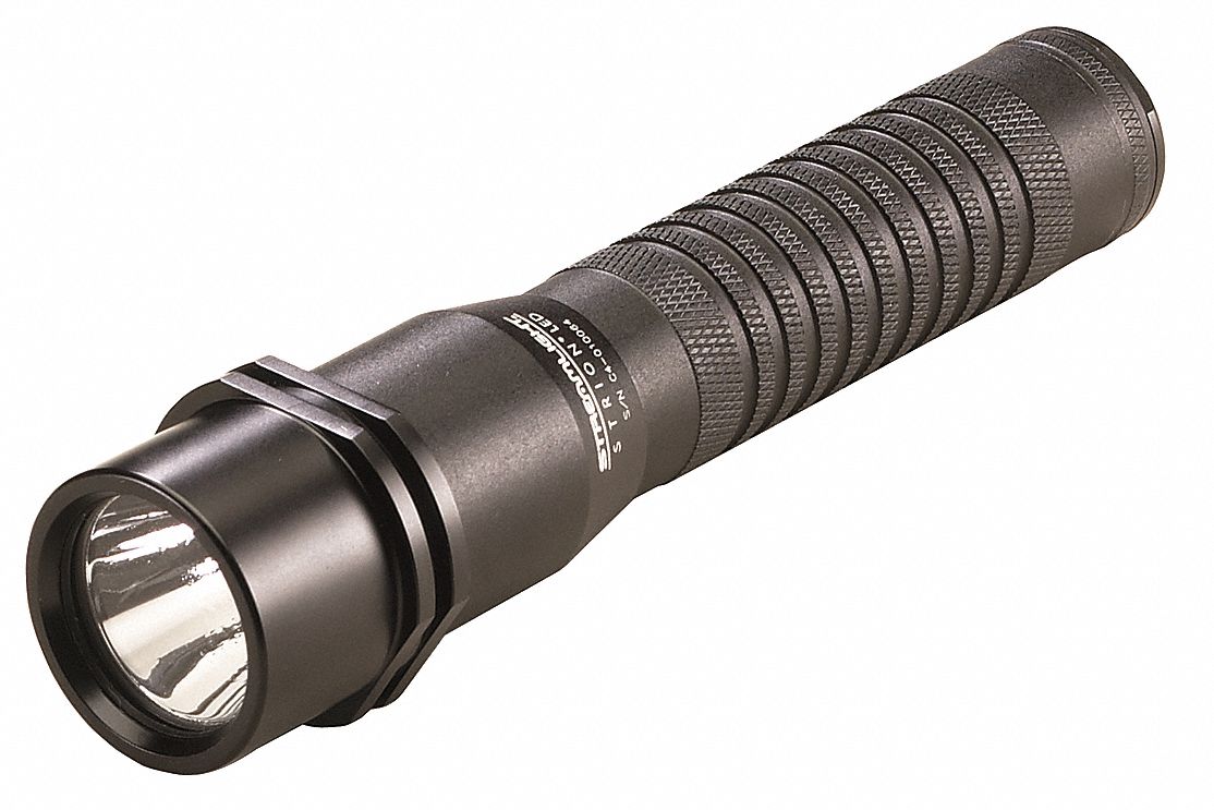 STRION LED RECHARGEABLE FLASHLIGHT, 375 LUMENS, 219 M MAX BEAM DISTANCE