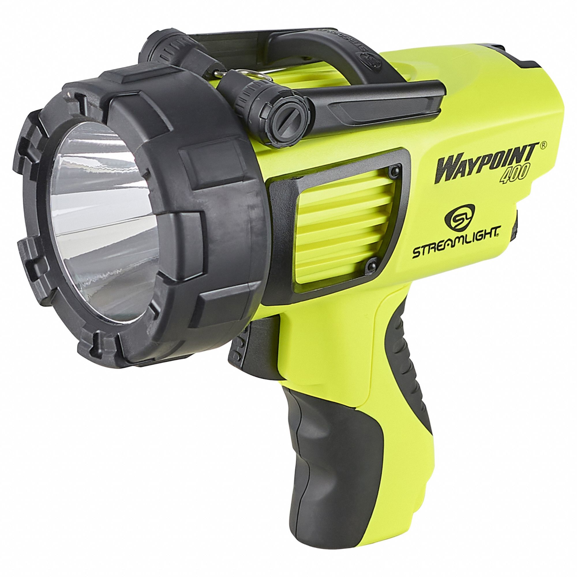 WATERPROOF SPOTLIGHT, RECHARGEABLE, 1,400 LUMENS, 3.25 HR RUN TIME AT MAX BRIGHTNESS