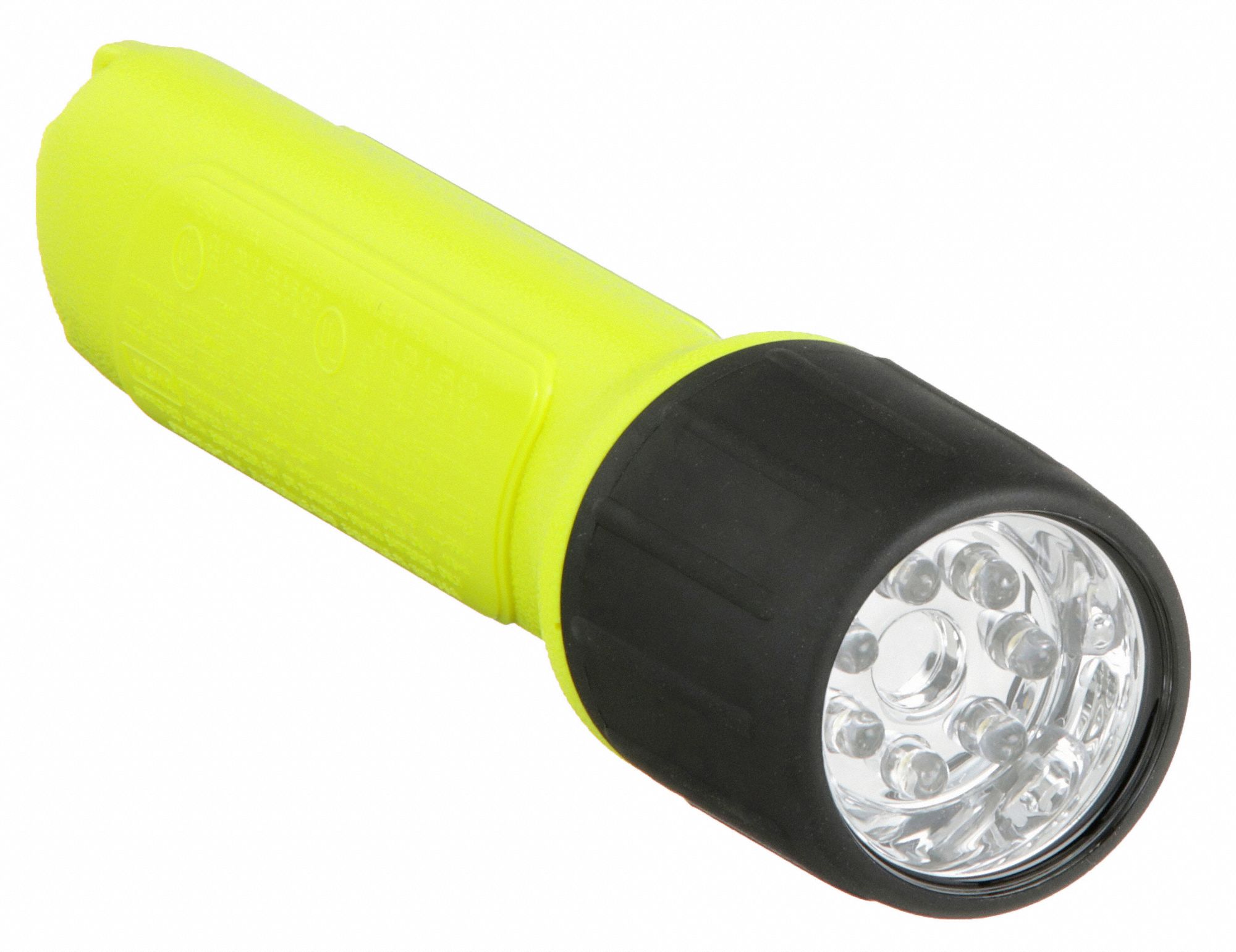 SAFETY-RATED FLASHLIGHT, 67 LUMENS, 155 HOUR RUN TIME AT MAX. BRIGHTNESS, LED, 4AA