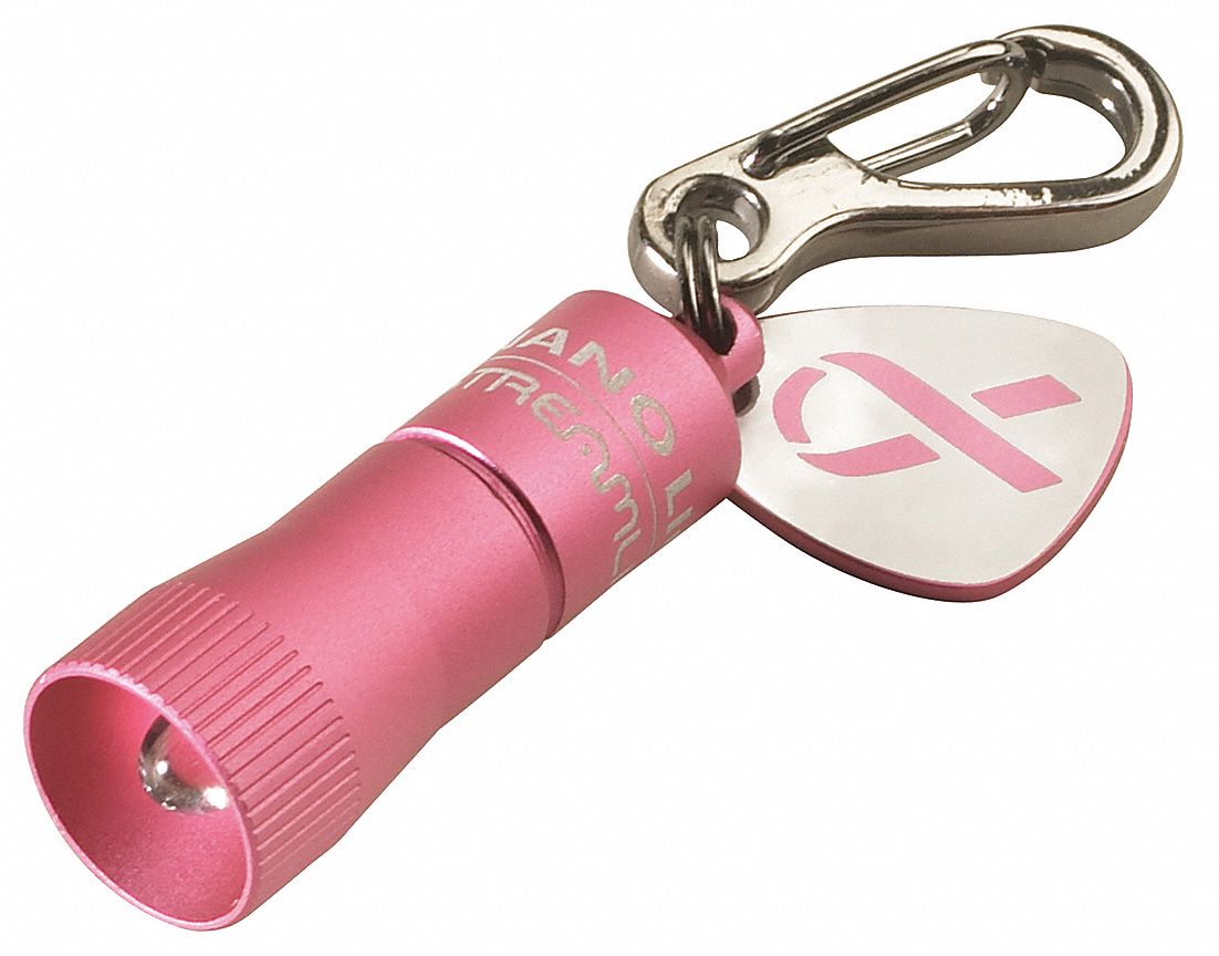 21XN49 - Industrial Keychain Flashlight LED Pink