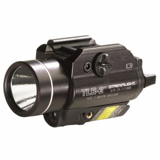 STREAMLIGHT Weapon Mounted Flashlight, LED, 300 lm, Blk - 21XN58|69120 ...