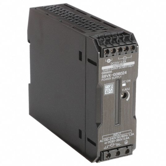 OMRON, 100 to 240 V AC, Single, DC Power Supply - 21XP09|S8VK