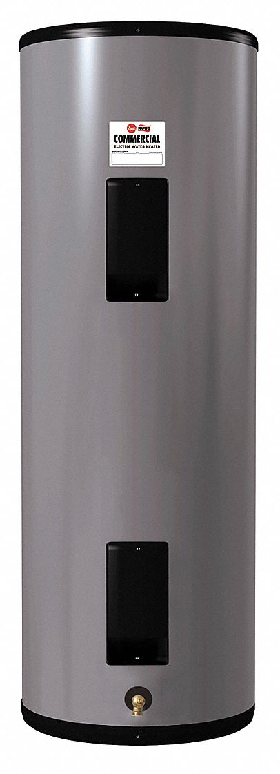 RHEEM-RUUD Commercial Electric Water Heater, 65.0 gal Tank Capacity ...