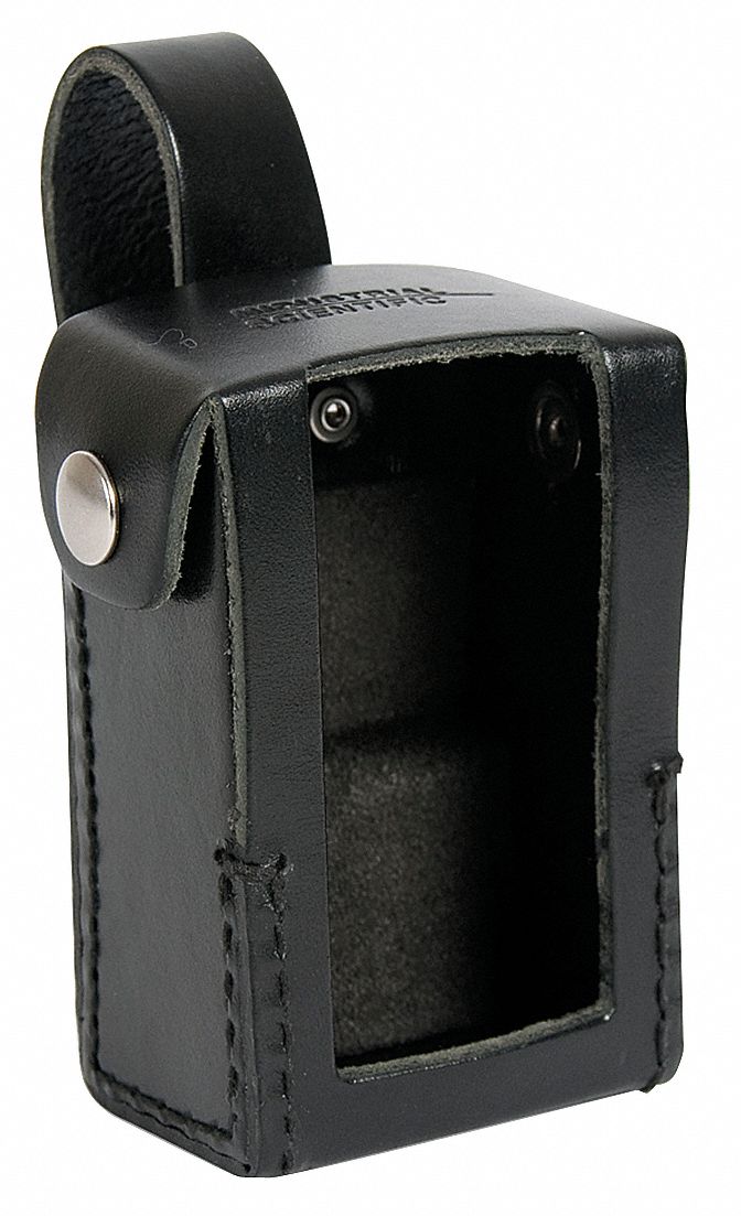 INDUSTRIAL SCIENTIFIC Carrying Case, Leather, Black 21XR7418108814