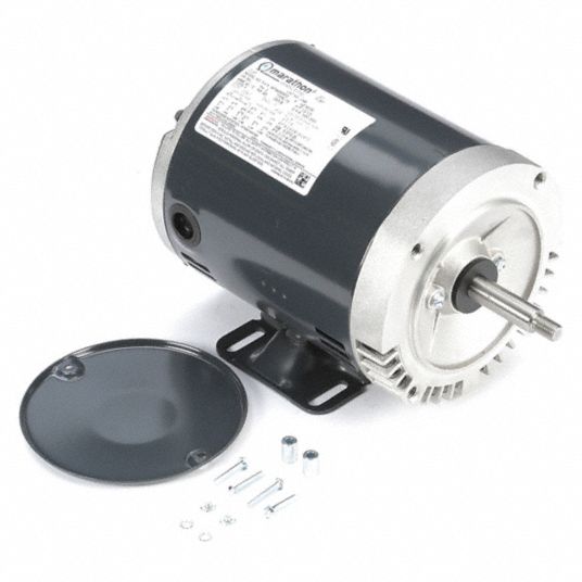 US MOTORS Pool and Spa Pump Motor, 1/2 HP, 3Phase, Nameplate RPM 3,600