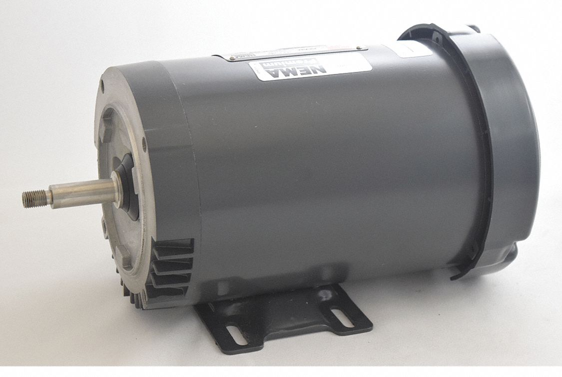 JET PUMP MOTOR, TOTALLY ENCLOSED FAN-COOLED, FACE/BASE MOUNTING, 2 HP, 3,500 NAMEPLATE RPM, 1