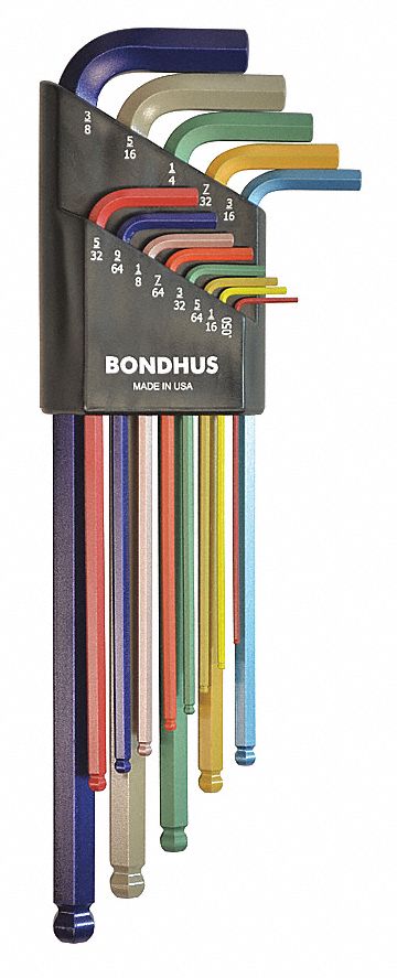 JEU DE CLES EN COULEUR - 13 PCS