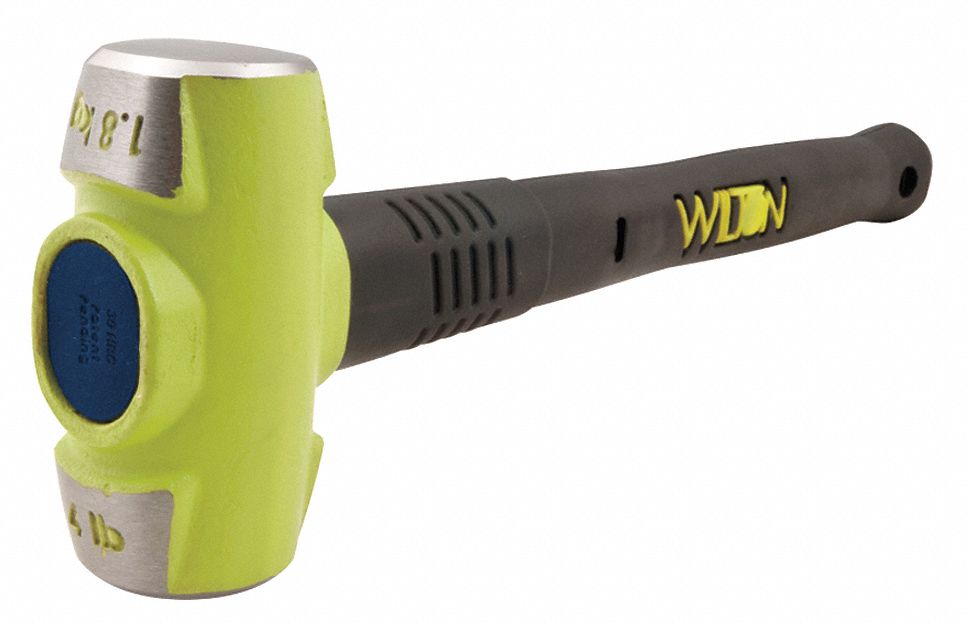 Soft Face Sledge 4 lb 12 L Rubber/Steel