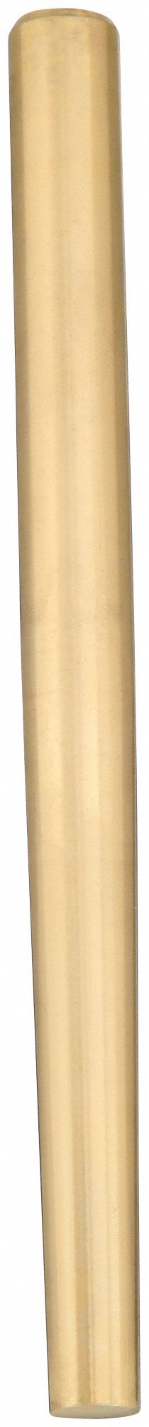 HAND PUNCH, NON-SPARKING, 3/8 IN TIP SIZE, ROUND, 6 IN OVERALL L