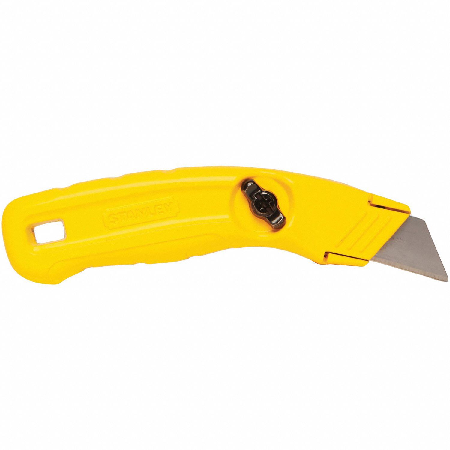 STANLEY, 7 in Overall Lg, Steel Std Tip, Utility Knife - 5R685