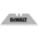 UTILITY BLADE, 2 1/2 IN BLADE L, 3/4 IN BLADE W, 0.03125 IN BLADE THICK, STEEL, 75 PK