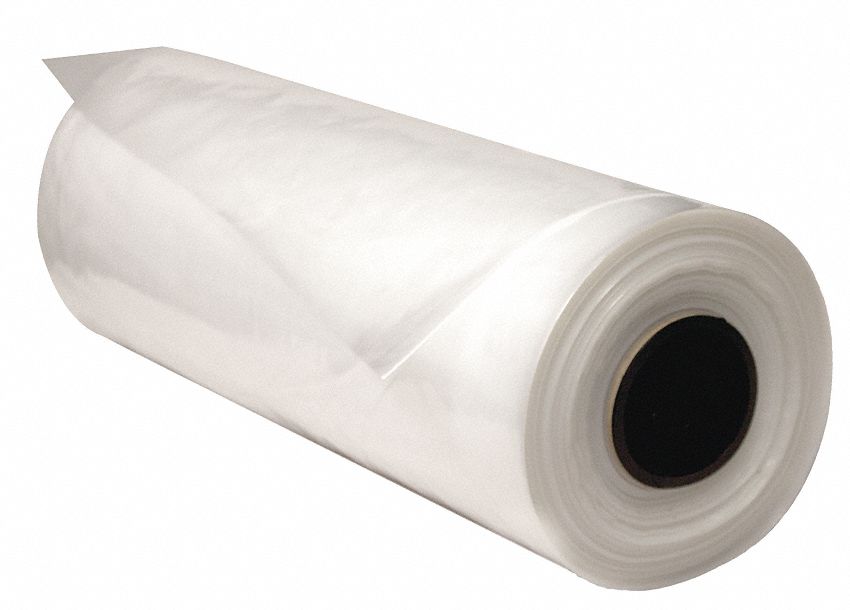 DISPOSABLE VENTILATION DUCT, 20 IN DIAMETER,500 FT L, FOR USE WITH BLOWERS, CLEAR