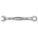 COMBINATION WRENCH, ALLOY STEEL, NICKEL CHROME, 9/16 IN HEAD SIZE, 7 3/8 IN OVERALL L