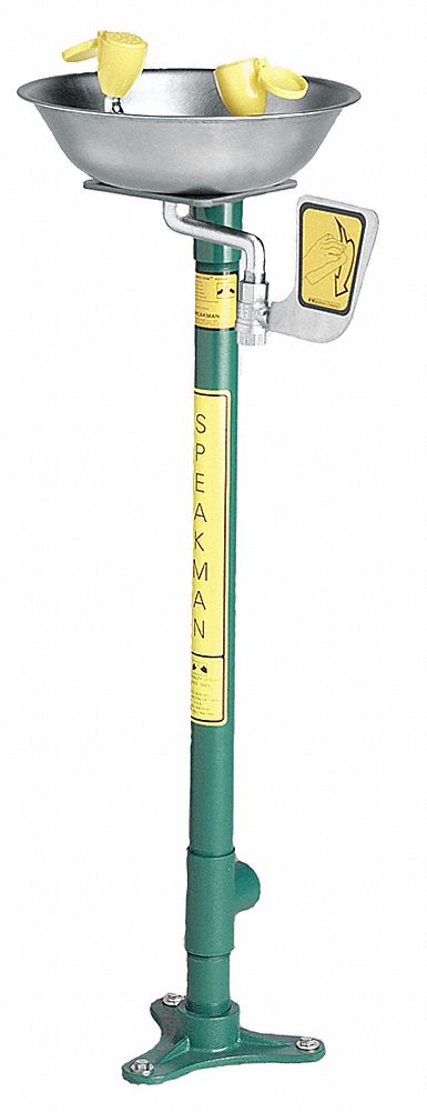 Eye/Face Wash Station Pedestal SS
