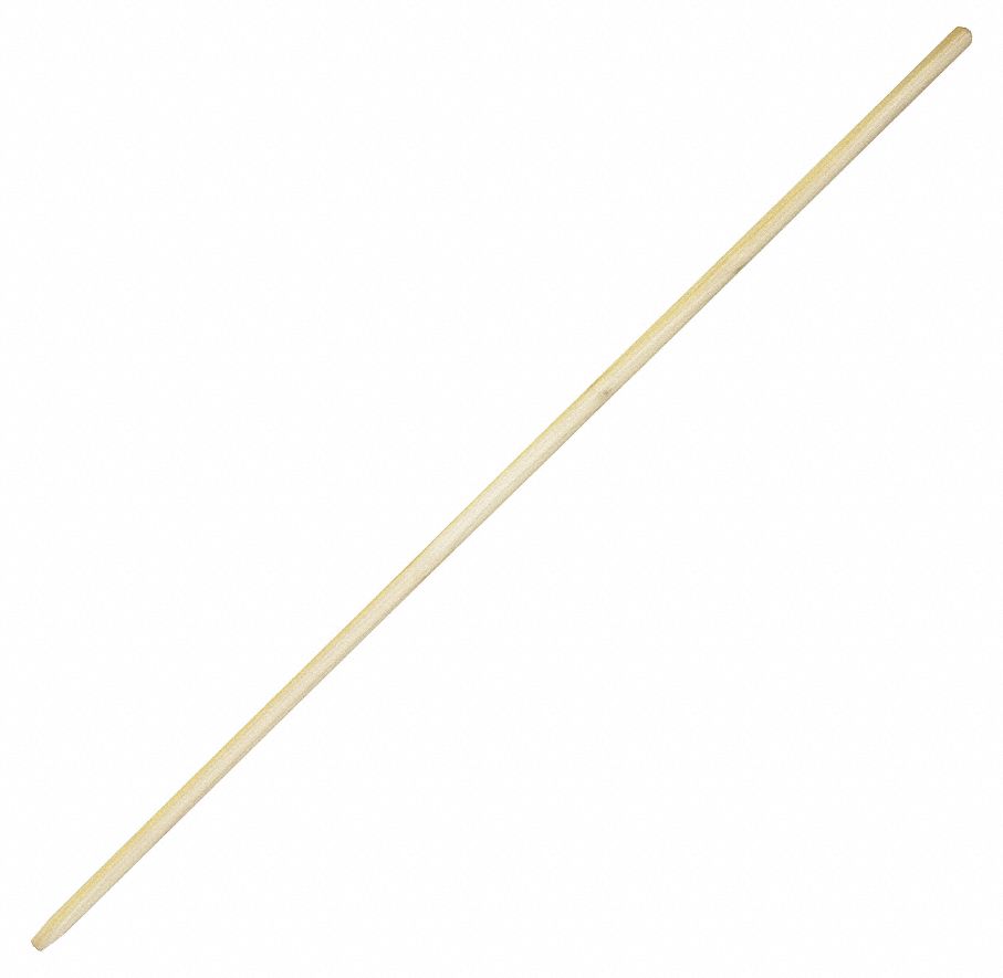 CONCRETE MOVER HANDLE, WOOD, COMPATIBLE WITH CONCRETE DISPLACER, CONCRETE RAKE, SPREADER, 54 IN L X 1⅛ IN W