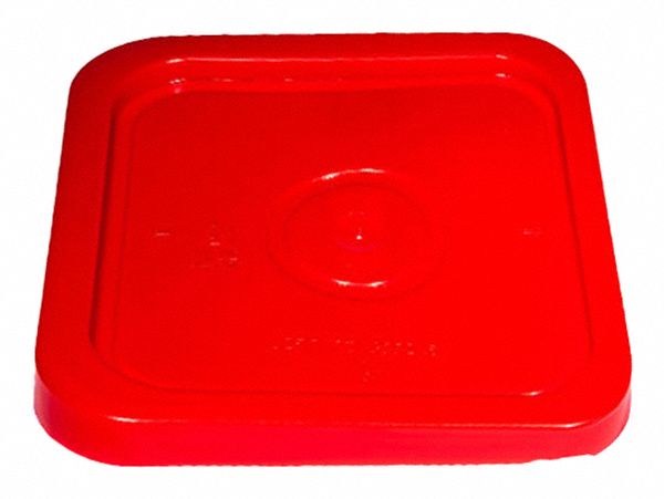 Snap-On, Red, Plastic Pail Lid - 21YK50|SQ2140R-L - Grainger