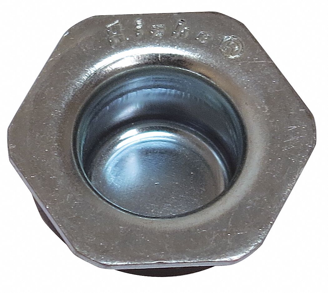 GRAINGER APPROVED Drum Plug, Steel, Steel, For Use With Steel Drums, PK