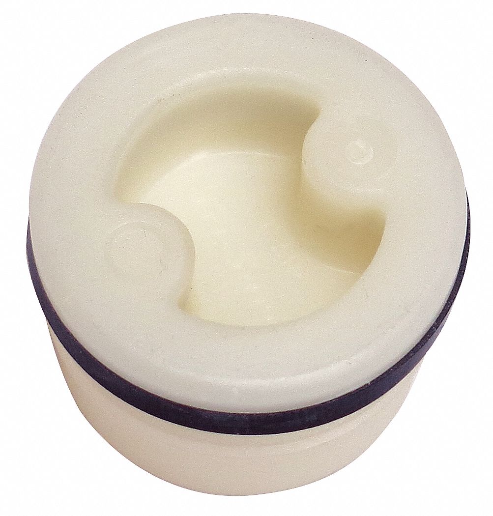 DRUM PLUG,3/4 IN.,POLY,BUNA GASKET,PK10