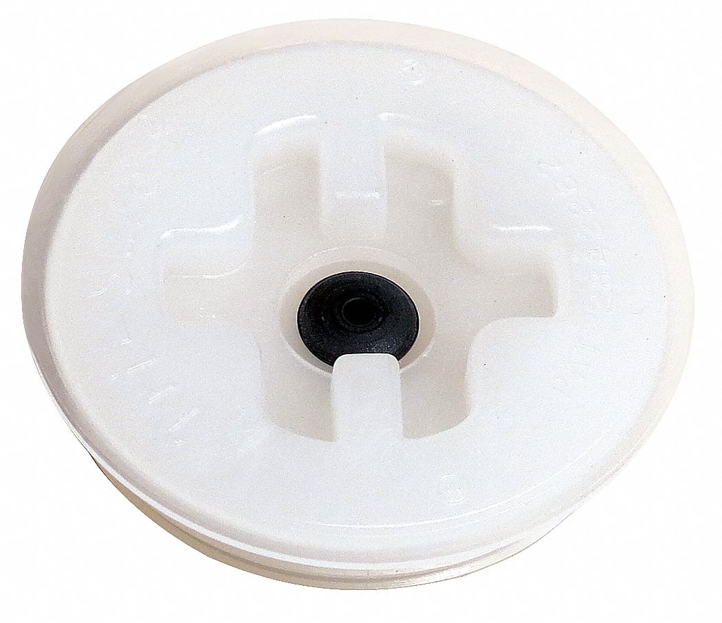 DrumPlug 2inOD EPDMRubber White PK10