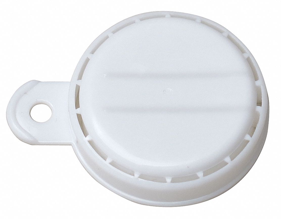 Drum Plug Capseal: For Round Plug Head Shape, Snap On, 3/4 in For Plug Size, 10