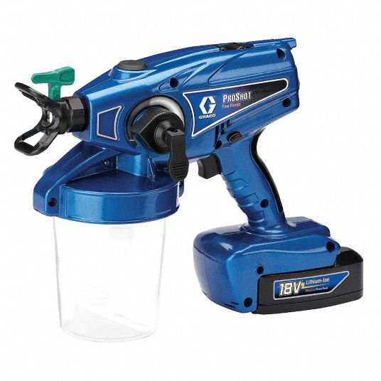 GRACO Handheld Paint Sprayer, 24 oz., 0.1 gpm 21YR3116H240 Grainger