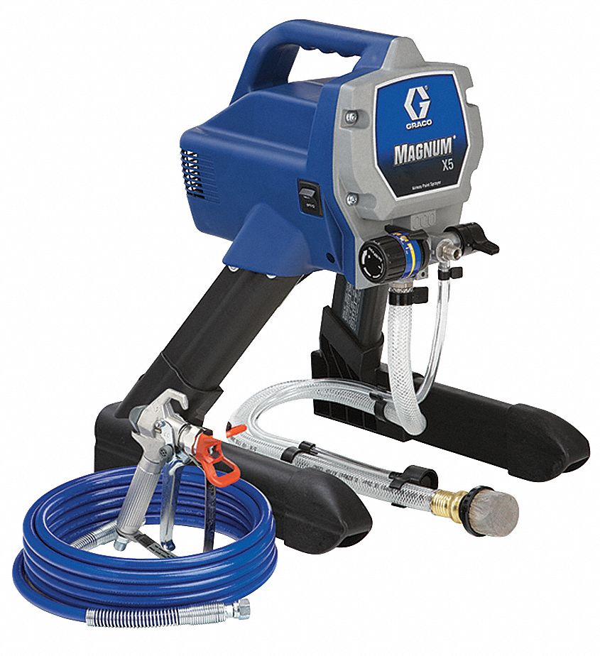 GRACO, 1/2 hp HP, 0.27 gpm Flow Rate, Airless Paint Sprayer - 21YR64