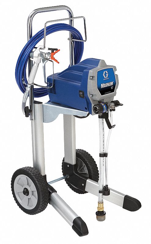 Airless Paint Sprayer: 5/8 hp HP, 0.31 gpm Flow Rate, 3,000 psi Op Pressure, 1 Guns Supported