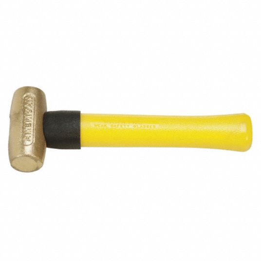 American Hammer AM1BRFG Sledge Hammer, 1 lb, 9-1/2 in, Fiberglass