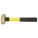 BRASS MALLET, FIBREGLASS HANDLE, TEXTURED GRIP, 2 LB HEAD WT, 1¼ IN DIA, 3½ IN HEAD L