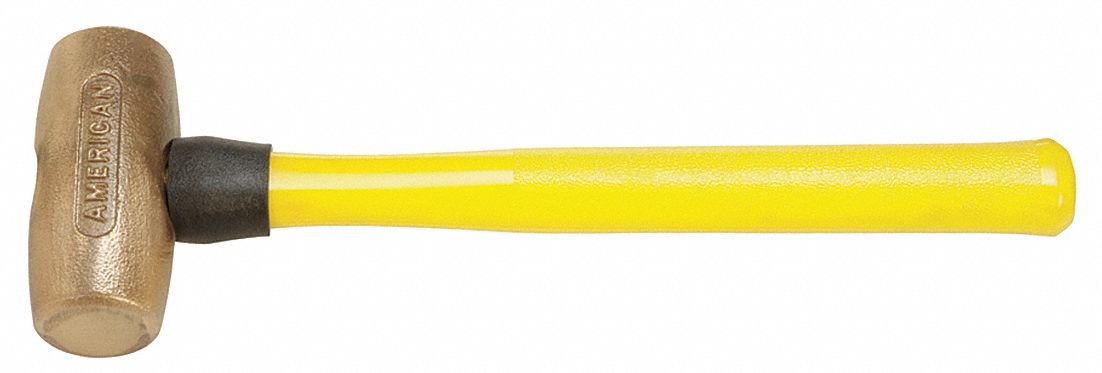 SLEDGE HAMMER,4 LB.,14 IN,FIBERGLASS