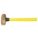 BRONZE MALLET, FIBREGLASS HANDLE, TEXTURED GRIP, 4 LB HEAD WT, 1 1/2 IN DIA, 4 IN HEAD L