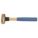BRONZE MALLET, WOOD HANDLE, TEXTURED GRIP, 2 LB HEAD WT, 1 1/4 IN DIA, 3 1/2 IN HEAD L