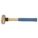 BRONZE MALLET, WOOD HANDLE, TEXTURED GRIP, 3 LB HEAD WT, 1 1/2 IN DIA, 3 3/4 IN HEAD L