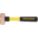COPPER MALLET, FIBREGLASS HANDLE, TEXTURED GRIP, 2 LB HEAD WT, 1¼ IN DIA, 3½ IN HEAD L