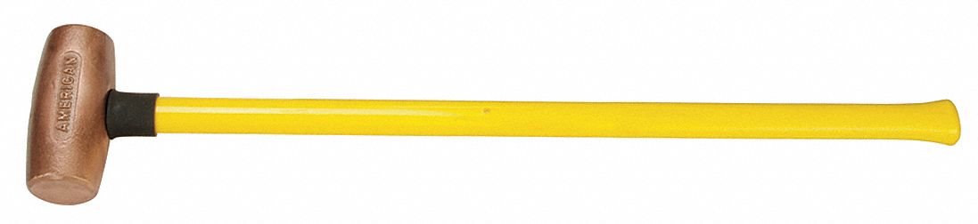 SLEDGE HAMMER,8 LB.,32 IN,FIBERGLASS