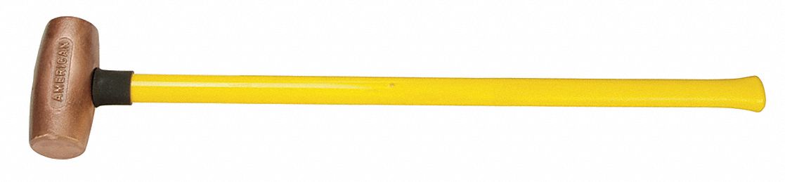 SLEDGE HAMMER,10 LB.,32 IN,FIBERGLASS