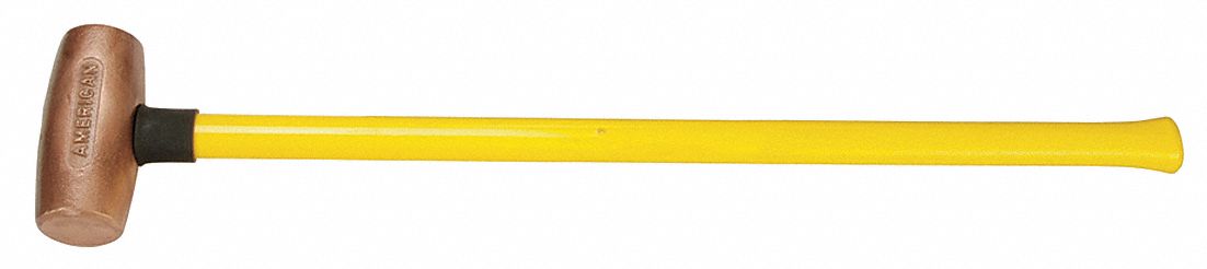 SLEDGE HAMMER,12 LB.,32 IN,FIBERGLASS