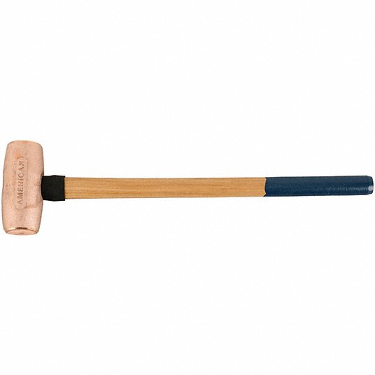 factor Overtreding Uitputten Copper, Wood Handle, Soft-Face Sledge Hammer - 21YU57|AM8CUWG - Grainger