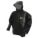 VESTE IMPERMÉABLE AVEC CAPUCHE FIXE,M,VERTE,B-PRESSION,MI-LONGUE,PVC/COTON