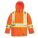 RAIN JACKET,POLYESTER,SZ 3XL,ORANGE
