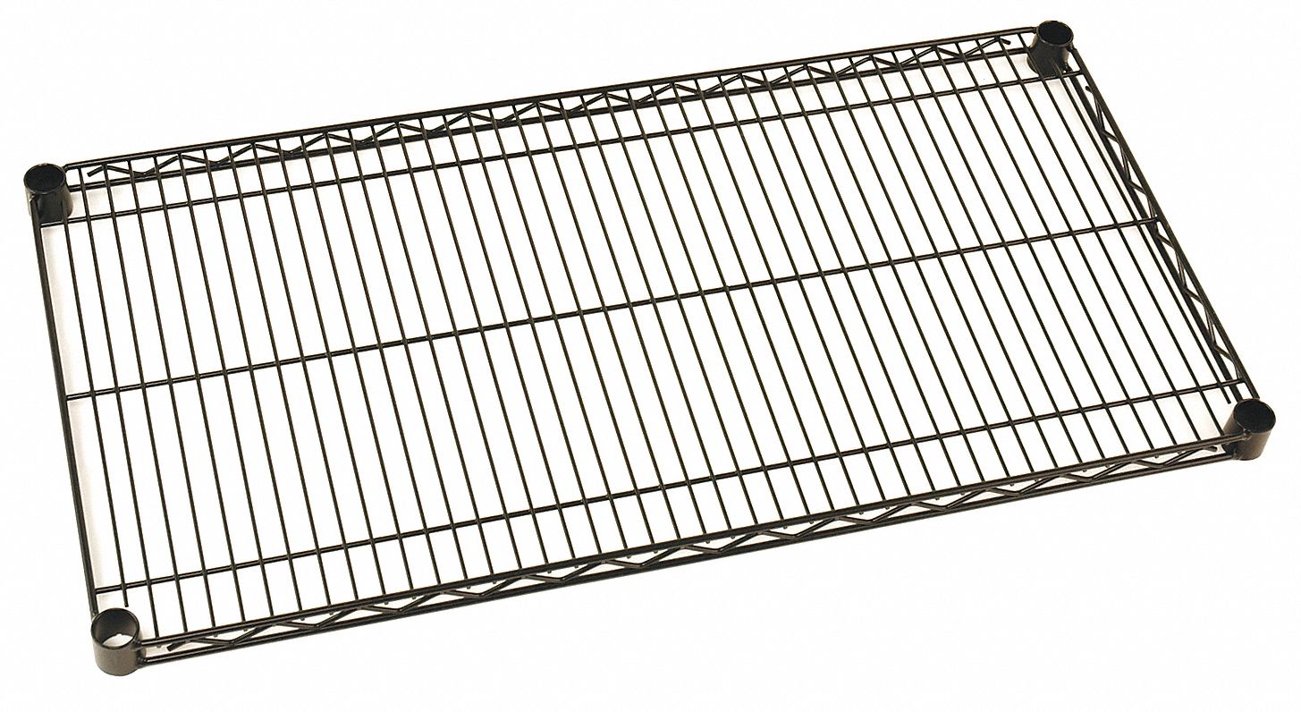 METRO, 60 in x 24 in, 1 Shelves, Wire Shelf - 21Z907|2460NBL - Grainger